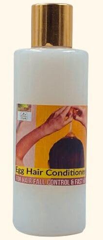 Organic Greens Egg Hair Conditioner - 100ml | Deep Nourishing & Repairing for Dry, Damaged Hair - Perfect for Daily Use & Salon Treatments