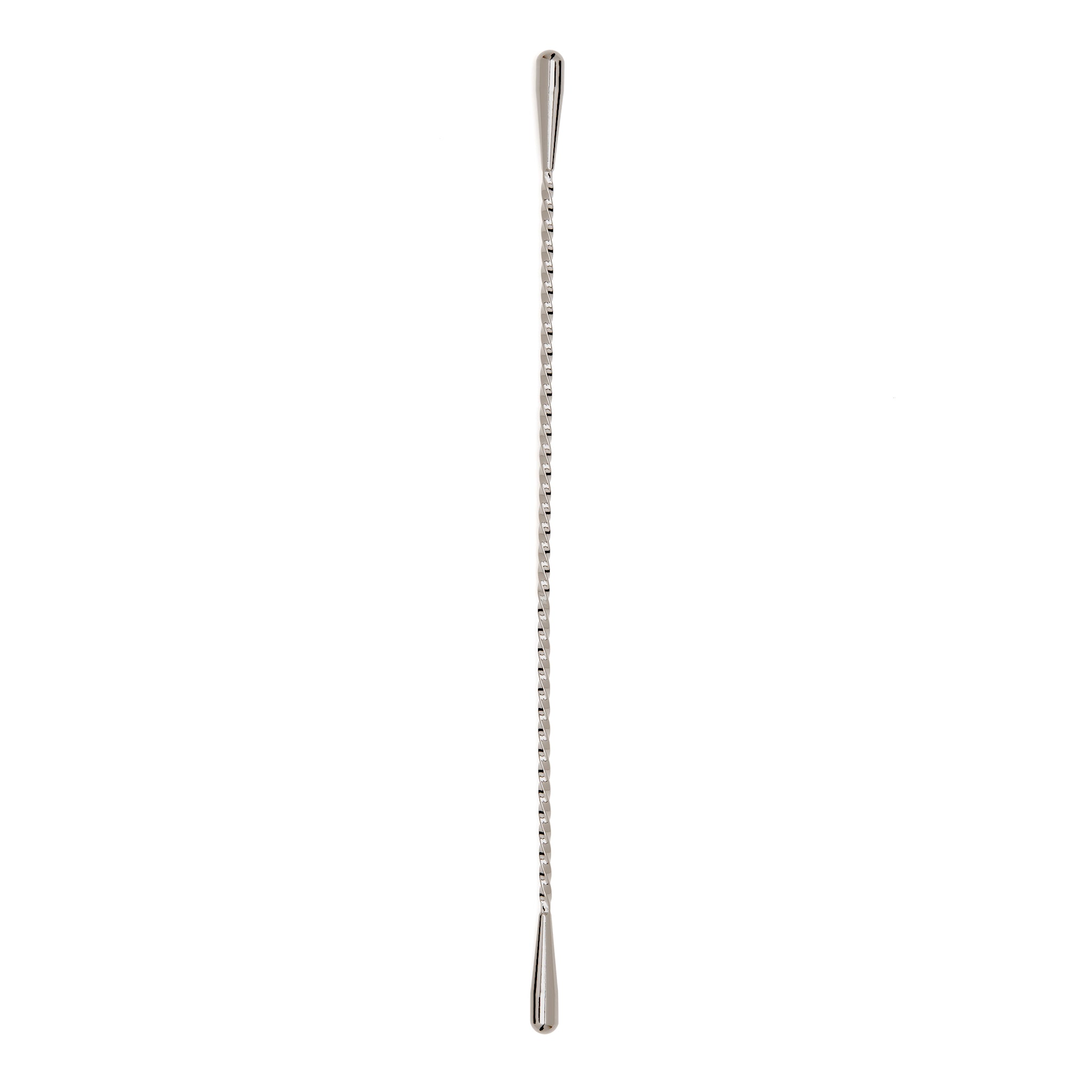 De Soto Double Teardrop™ Stirrer - 33.5cm Stainless Steel Bar Spoon for Mixing Cocktails, Coffee & Kitchen Use