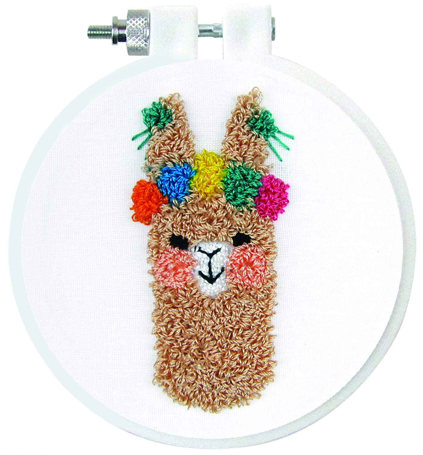 Punch Needle Kit for Embroidery & Rug Making - Complete DIY Craft Set with Needles, Hoop & Yarn - Perfect for Beginners & Advanced Crafters - Home Decor, Wall Art & Gift Making Projects