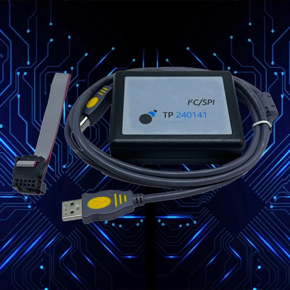 KACPLY USB to I2C/SPI Host Adapter TP240141 - Portable Interface Converter for Embedded Systems | Use with Raspberry Pi, Arduino & Total Phase Devices for Debugging & Development
