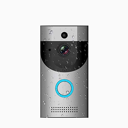 WiFi Smart Video Doorbell 1080P HD with Night Vision - Wireless Security Camera, Real-Time Alerts, Weatherproof - Perfect for Home, Office & Apartment Security Monitoring