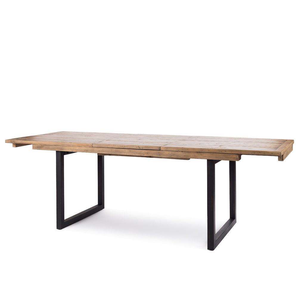 Waiheke Extension Dining Table 180cm/240cm - Solid Wood Expandable Dining Table for 6-10 People - Perfect for Family Gatherings & Dinner Parties