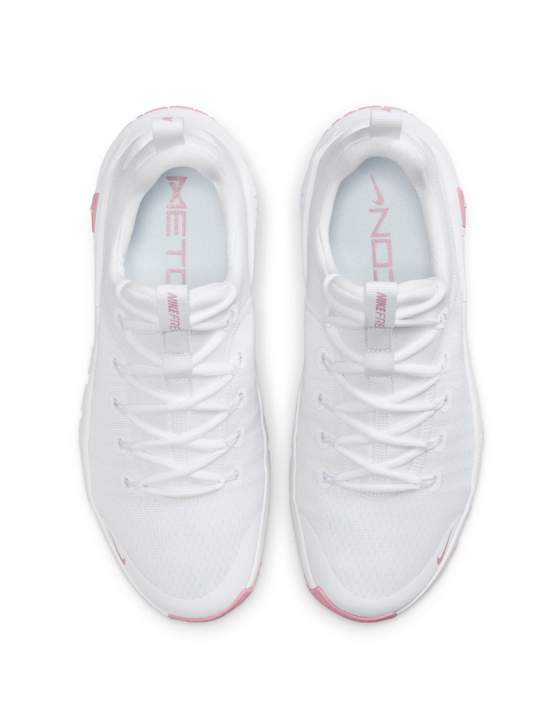 Nike Free Metcon 6 Training Shoes - White/Elemental Pink | CrossFit, Gym & Weightlifting Workouts for Men & Women