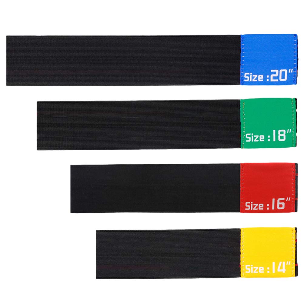 HEALLILY 4-Piece Drum Mute Silencer Pad Set - Cymbal & Drum Dampener with Elastic Belt - Noise Reduction Practice Pads for Drummers - Perfect for Home, Studio & Quiet Rehearsals