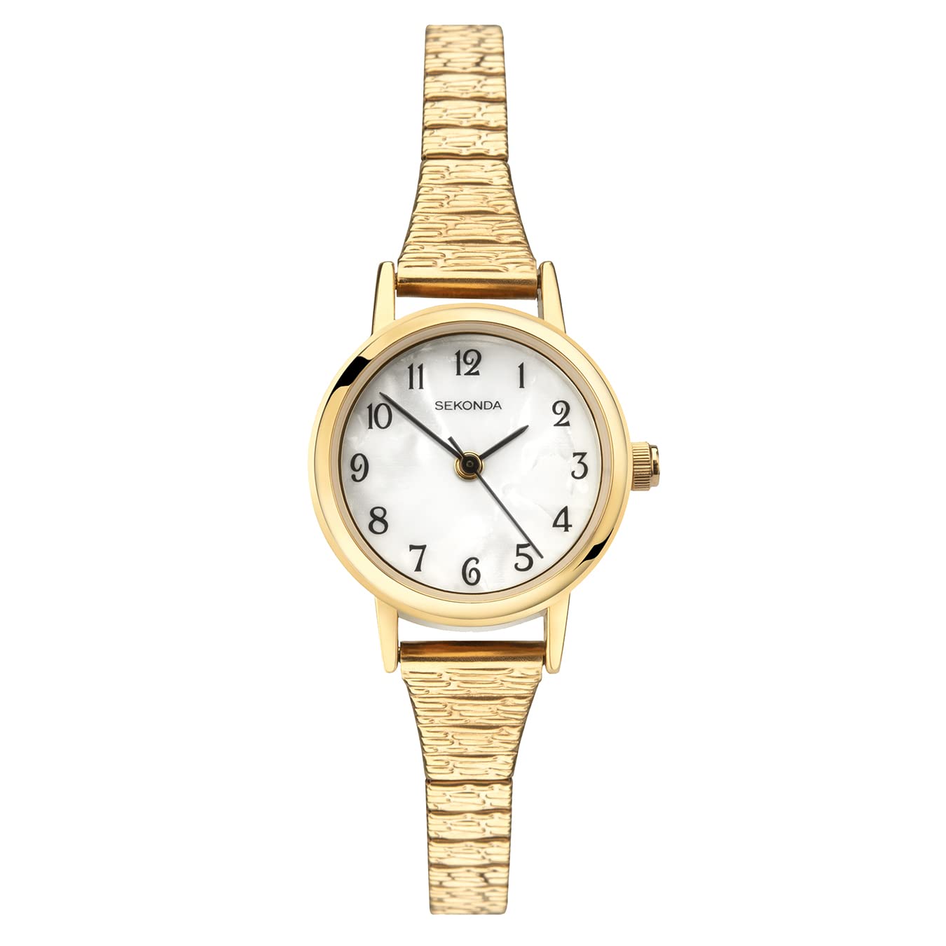 Sekonda Classic Connolly Ladies 23mm Quartz Watch - Mother of Pearl Dial, Analog Display, Stainless Steel Strap | Elegant Women's Dress Watch for Office, Party & Special Occasions