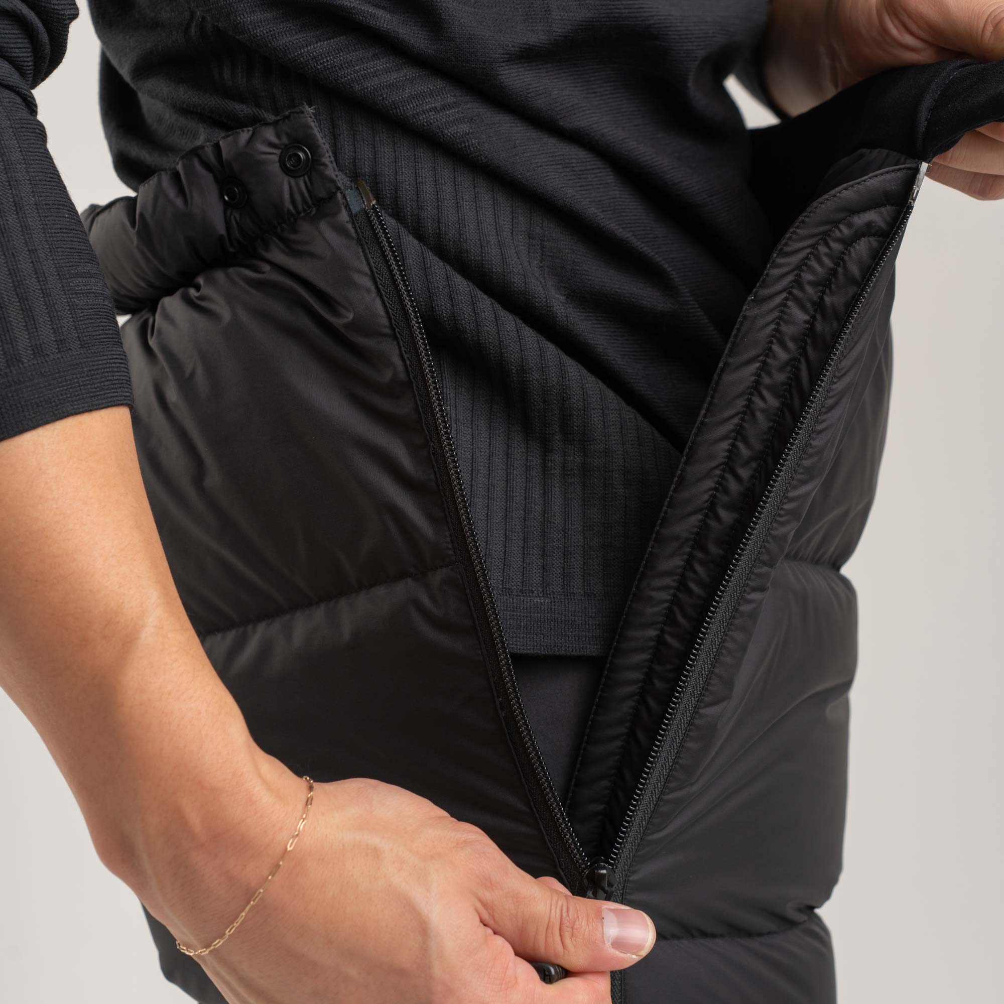 Helios Down Pants - Lightweight Winter Thermal Pants for Men & Women - Waterproof & Windproof Snow Pants for Skiing, Hiking & Outdoor Activities