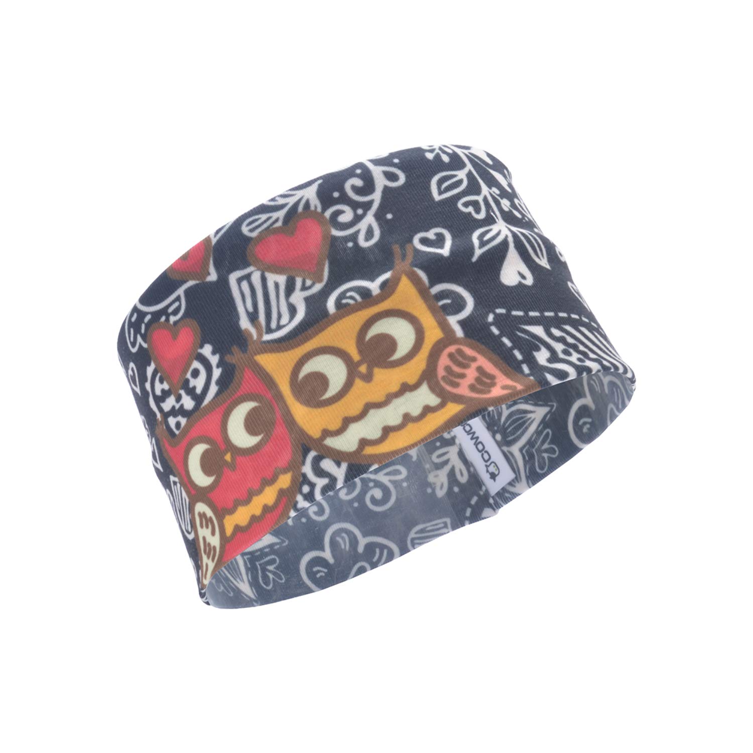 CowCow Women's Stretchy Wide Headbands - Floral & Owl Print Yoga Headbands for Women, Workout, Running, Sports & Fashion Accessories