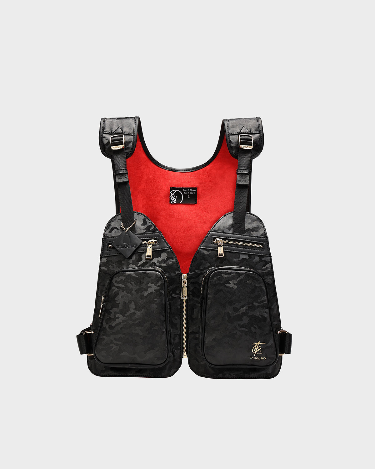 Gridlock Tactical Vest - Black Camo | Military & Outdoor Gear for Hunting, Airsoft & Survival | Durable Tactical Equipment
