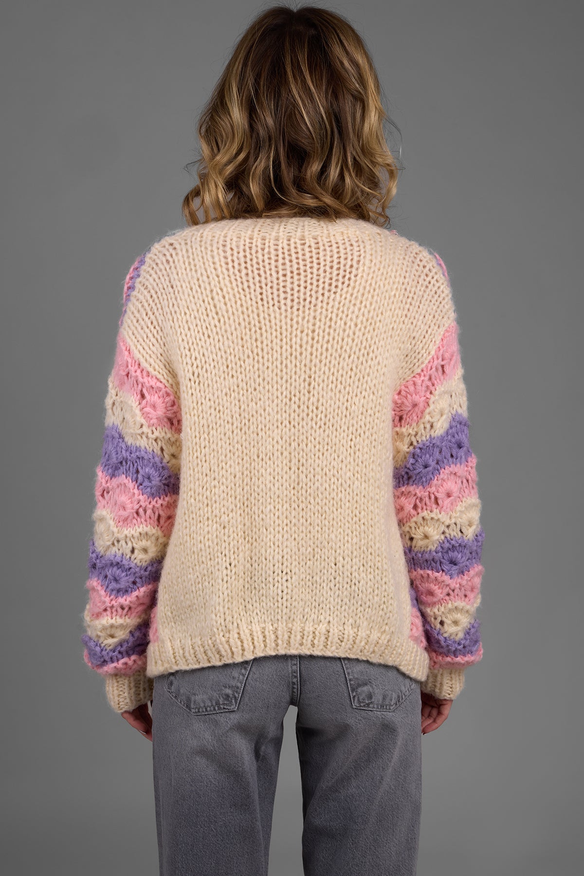 Pastel Scallop Knit Cardigan for Women - Soft & Cozy Open Front Sweater for Spring & Fall Layering