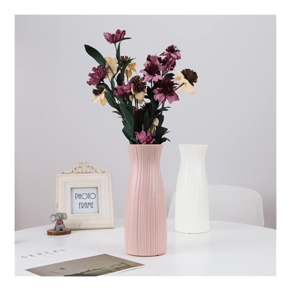 European Style Unbreakable Plastic Vase - Cactus Flower Pot for Home Decor, Wedding Centerpiece & Creative Pen Holder (1PC) | Perfect for Living Room, Kitchen & Office Decorations