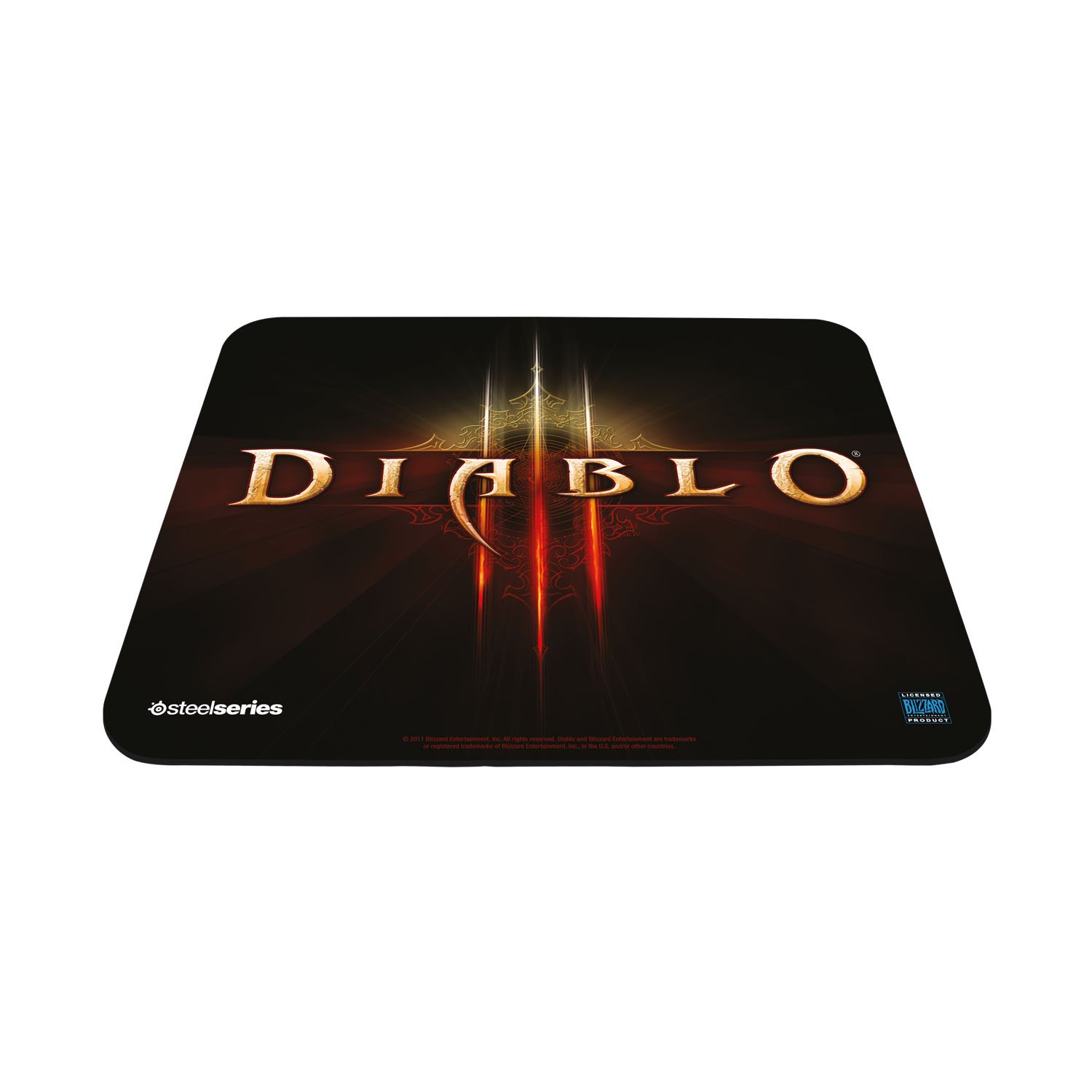 SteelSeries QcK Diablo III Gaming Mouse Pad - Large Non-Slip Surface for PC, Mac, Laptop - Perfect for FPS, MOBA, RPG Gaming & Office Work