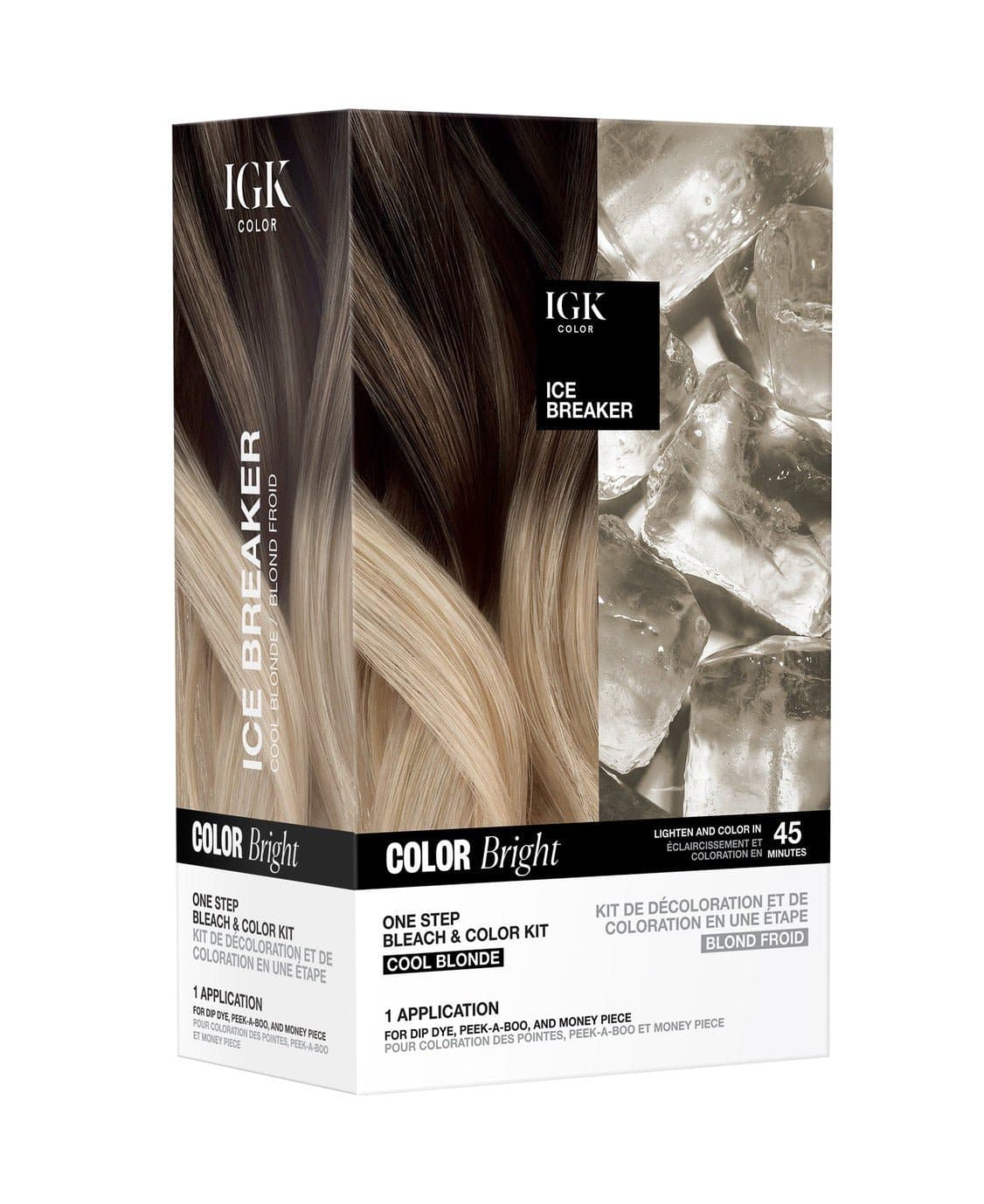 One Step Bleach & Color Kit for Vibrant Hair - At-Home Salon Quality Hair Dye with Easy Application for DIY Hair Coloring