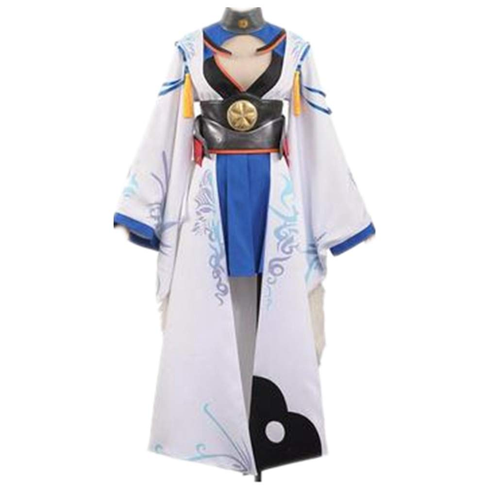 Kaga Regular Aircraft Carrier Fox Kimono Cosplay Costume - Anime Fox Girl Outfit for Halloween, Christmas & New Year Parties | Perfect for Cosplay Events, Themed Parties & Anime Conventions