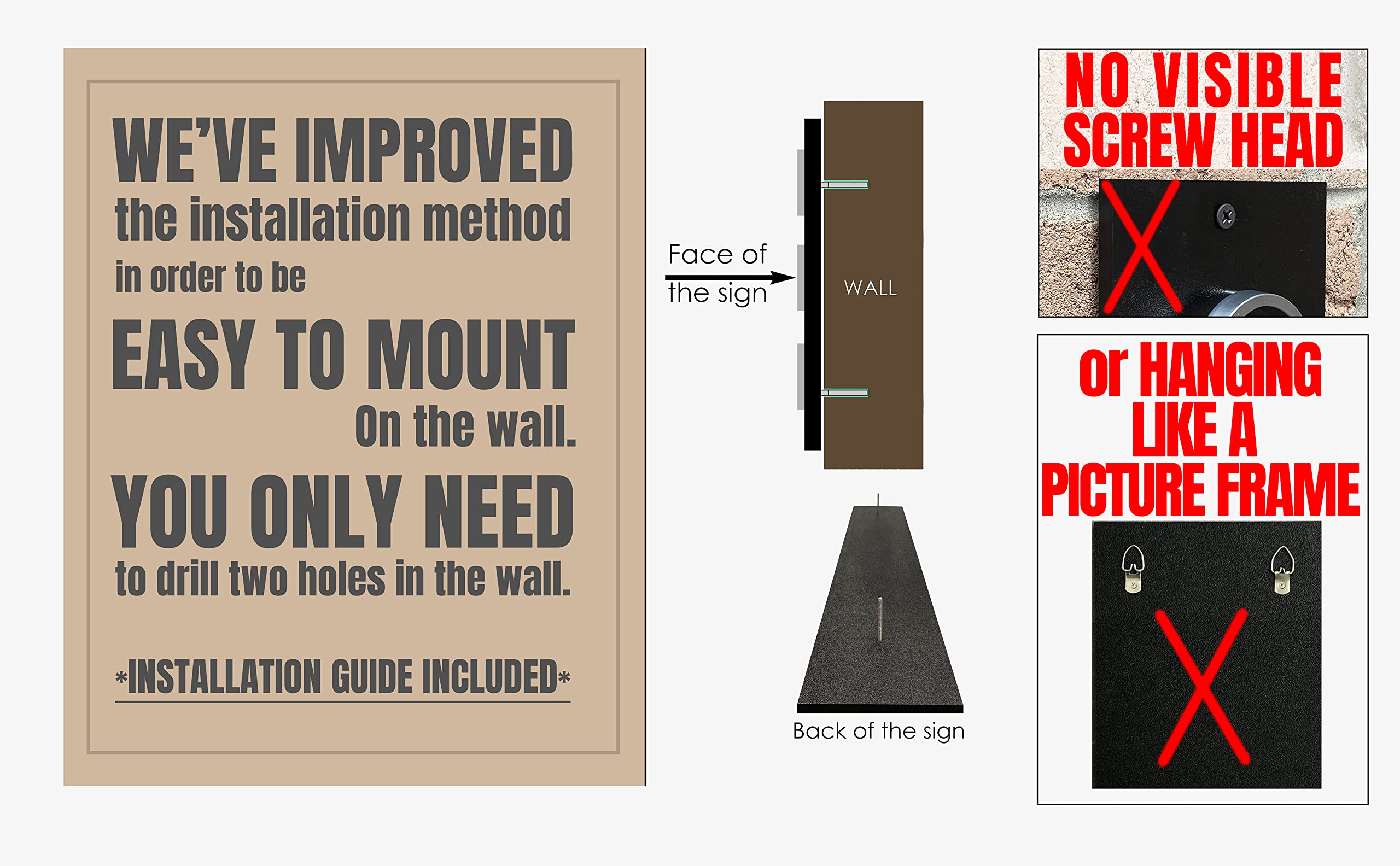Modern House Numbers & Address Plaques - Custom Vertical & Horizontal Address Signs for Home & Business | Personalized Outdoor House Number Plaques | Perfect for Mail Delivery, Emergency Services & Curb Appeal