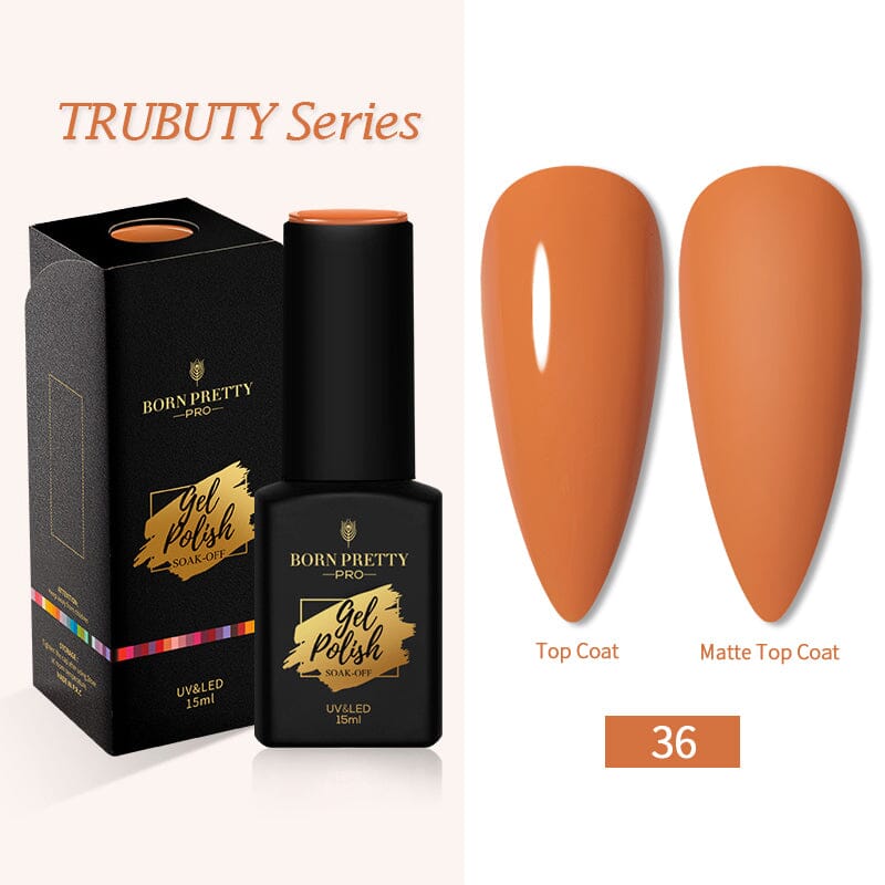 15ml Trubuty Series Gel Polish #36 - Long-Lasting Nail Polish for Salon & DIY Manicures at Home - Perfect for Nail Art, French Tips & Special Occasions