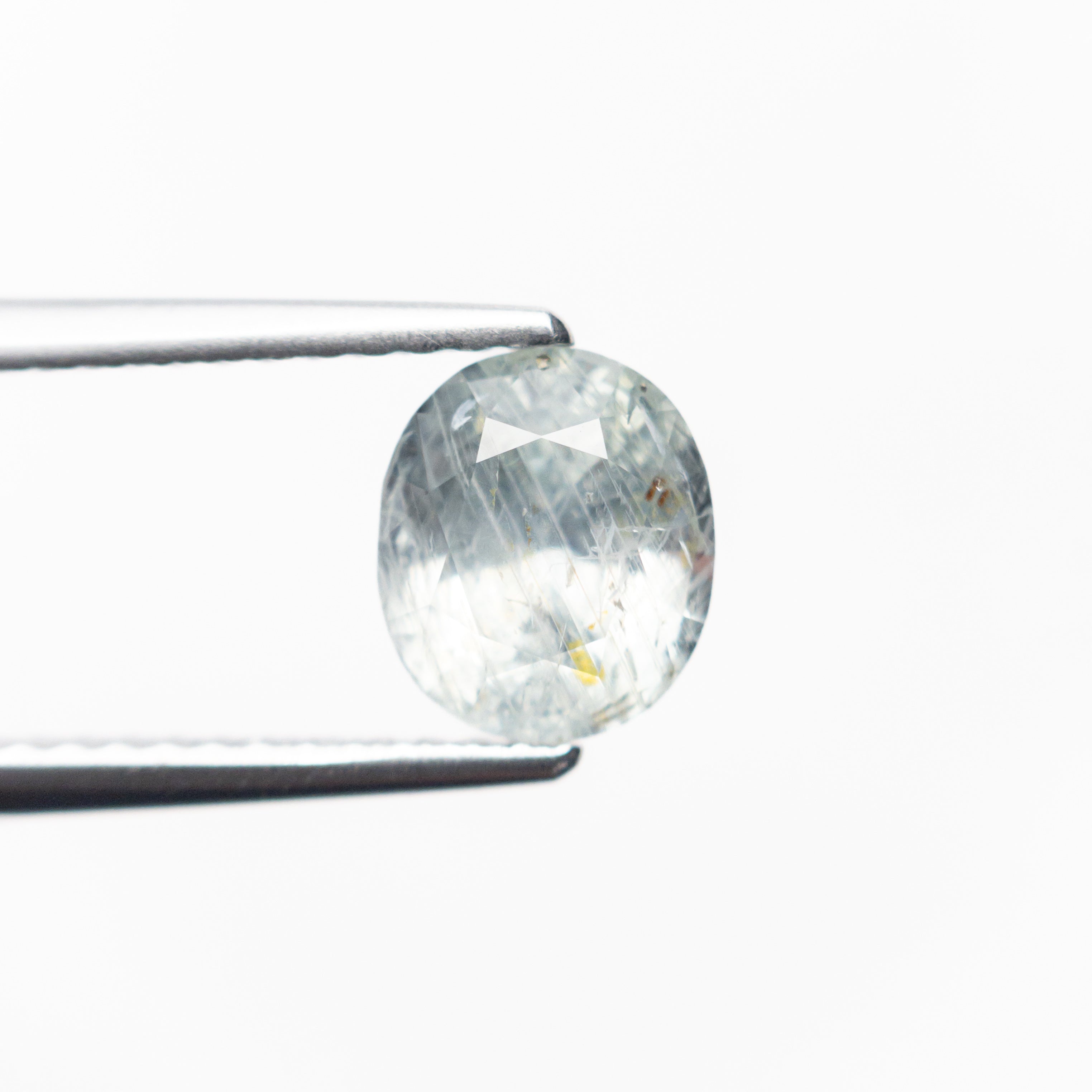 1.54ct Natural Oval Brilliant Cut Blue Sapphire Gemstone (7.16x6.08x4.44mm) - Engagement Ring & Jewelry Making