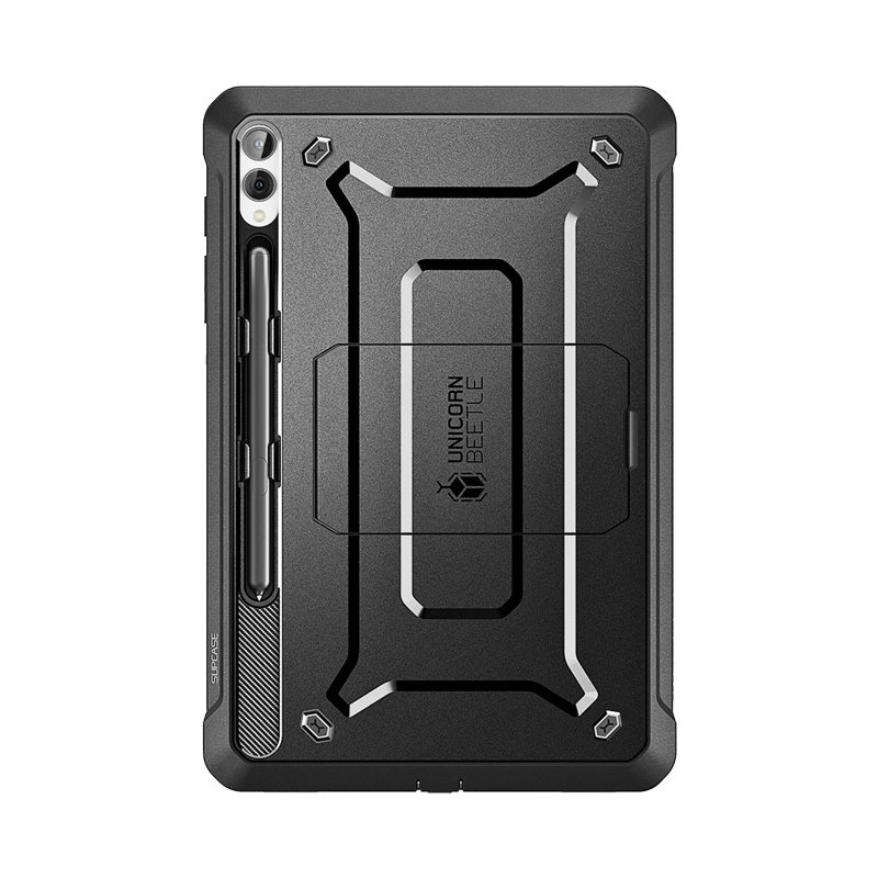 Samsung Galaxy Tab S10+ 12.4 Inch (2024 Model) Unicorn Beetle PRO Heavy Duty Rugged Protective Case - Shockproof, Drop Proof Cover for Work & Outdoor Use - Black