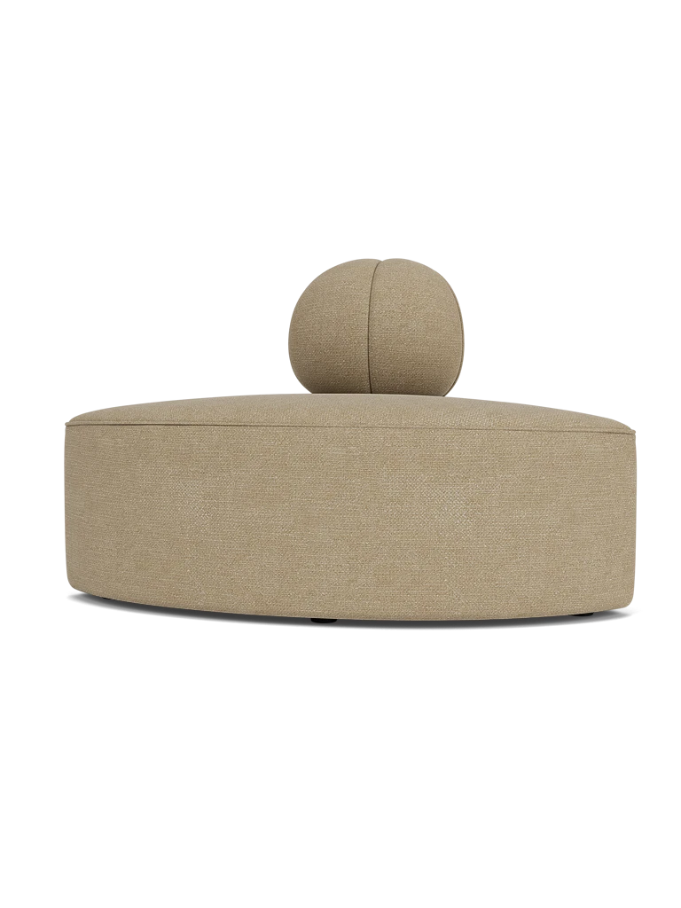 Modular Sectional Sofa with Eave Seamline Design - 86