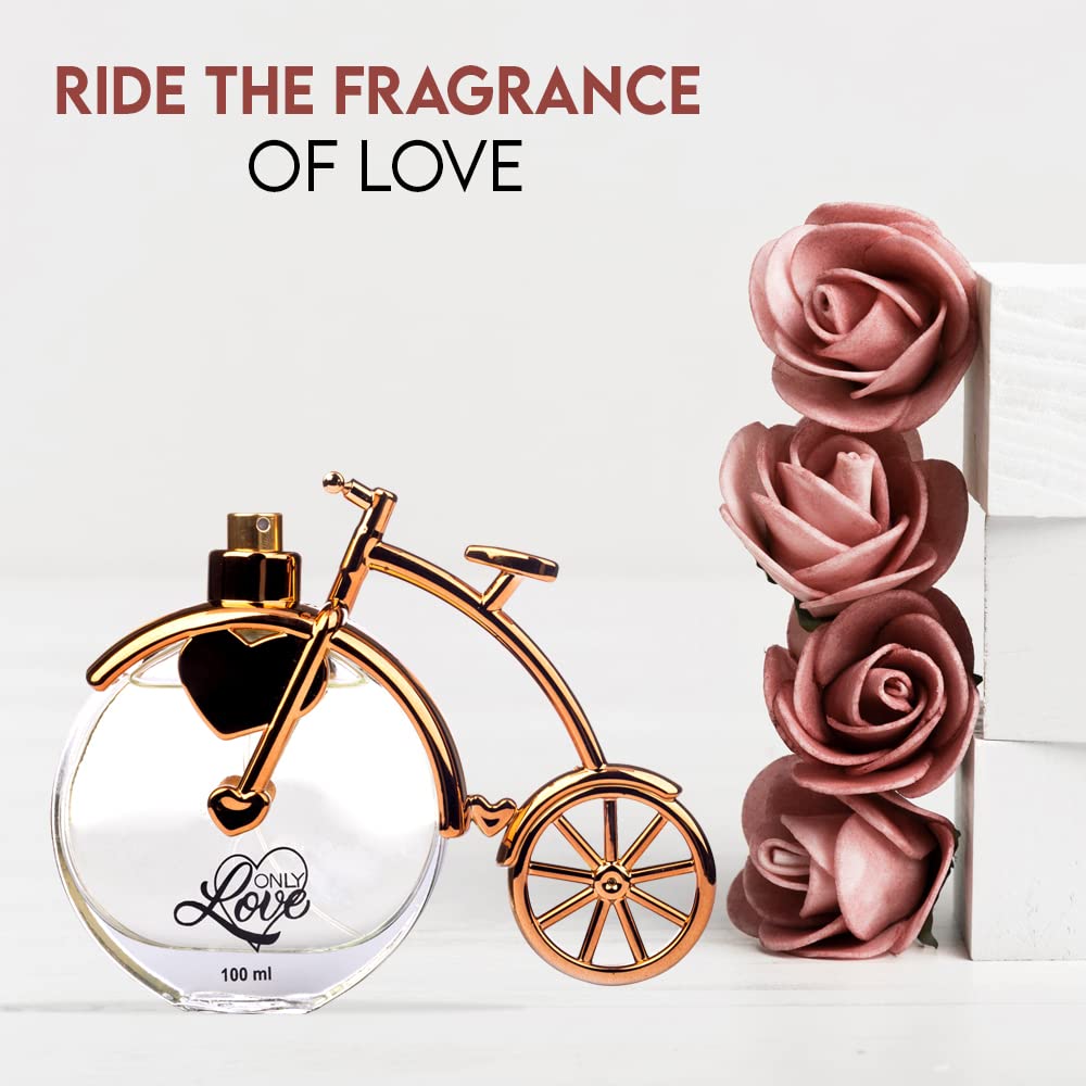Oscar Only Love Perfume for Women - 100ml Citrus Fresh Fragrance Spray | Floral & Fruity Scent | Perfect for Daily Wear, Date Night & Special Occasions
