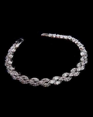 Elegant Stephanie Browne Bocheron Crystal Bridal Bracelet – Perfect for Weddings, Prom & Special Occasions