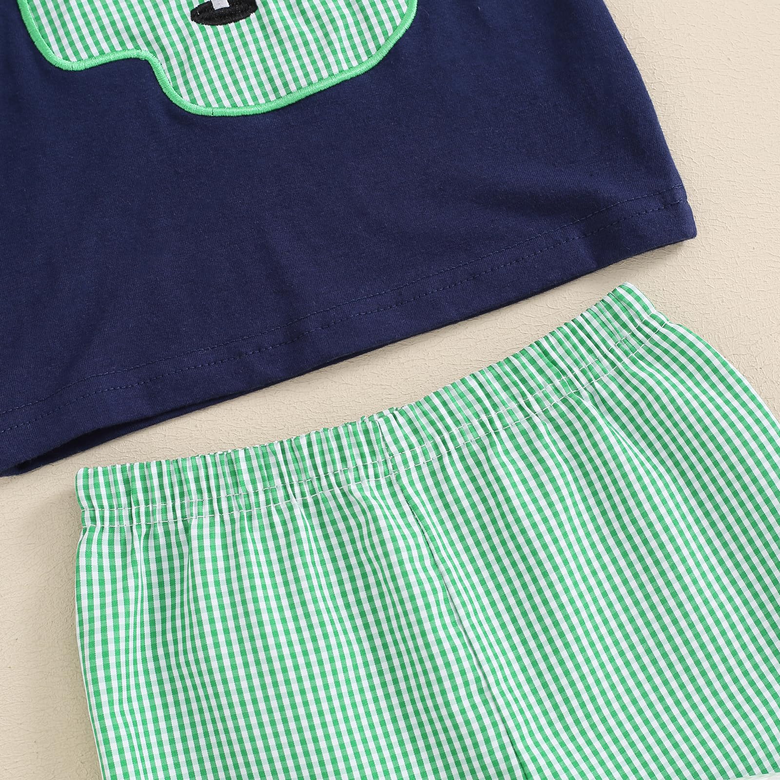 Adorable 2-Piece Golf Outfit Set for Toddler Boys - Polo Shirt & Plaid Shorts | Perfect for Summer, Birthdays & Golf-Themed Events