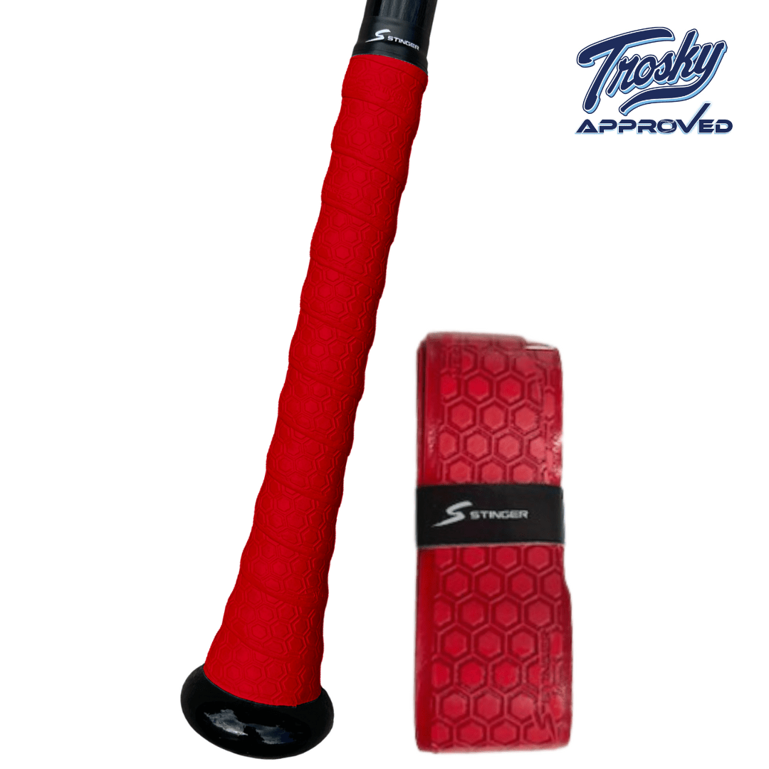 Stinger Premium Polymer Bat Grips - High-Performance Baseball & Softball Bat Handle Grip for Enhanced Comfort and Control | Perfect for Training, Games, and Professional Use