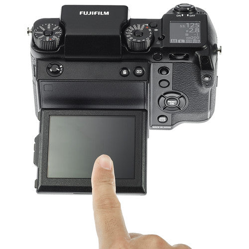 FUJIFILM GFX 50S Medium Format Mirrorless Digital Camera Body - 51.4MP Sensor, Weather Resistant Design for Professional Photography & Studio Work