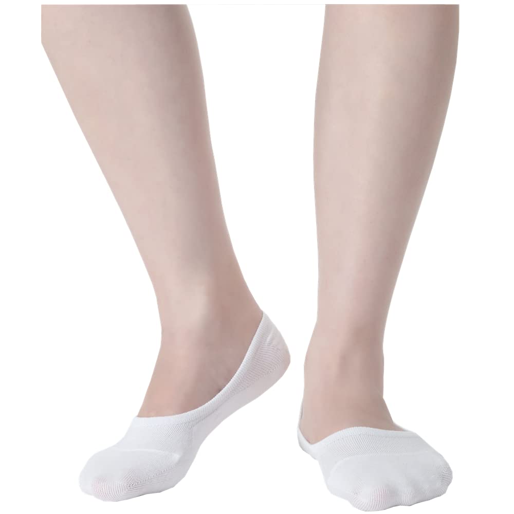 Losa Kute 6 Pairs Women's No Show Socks - Breathable Anti-Slip Invisible Socks for Sneakers & Loafers - Perfect for Workout, Running & Daily Wear
