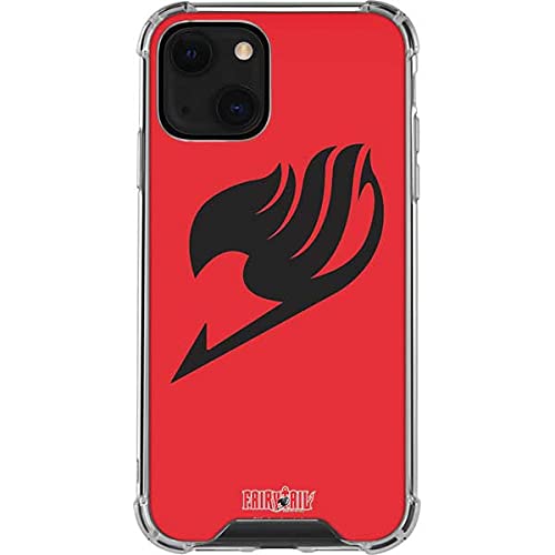 Skinit Clear Phone Case for iPhone 13 - Officially Licensed Funimation Fairy Tail Emblem Design | Protective Slim Cover for Anime Fans | Perfect for Daily Use, Work & Travel