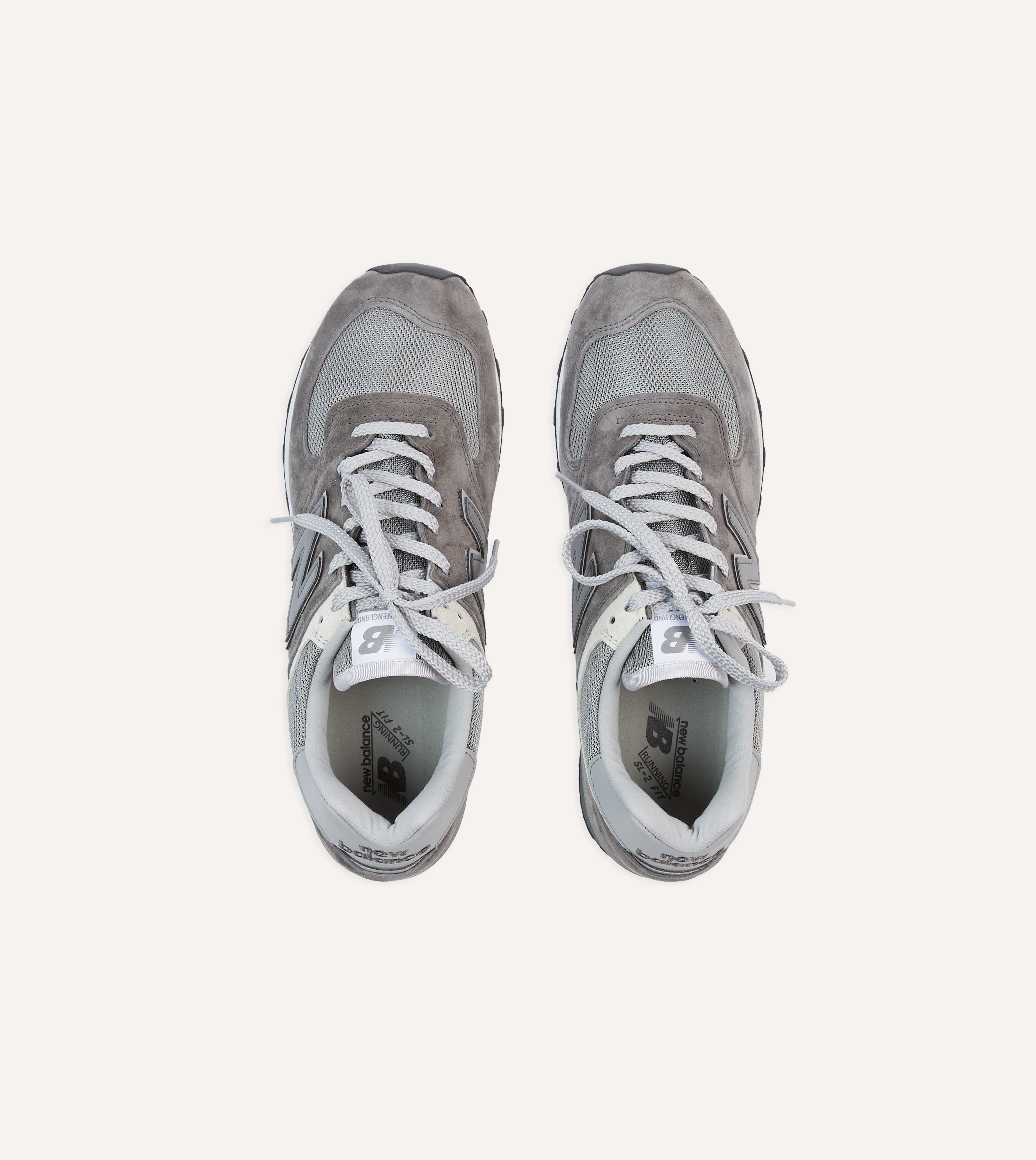 New Balance 576 Dark Gull Grey Men's Running Shoes - Made in UK | Comfortable Sneakers for Jogging, Gym & Casual Wear