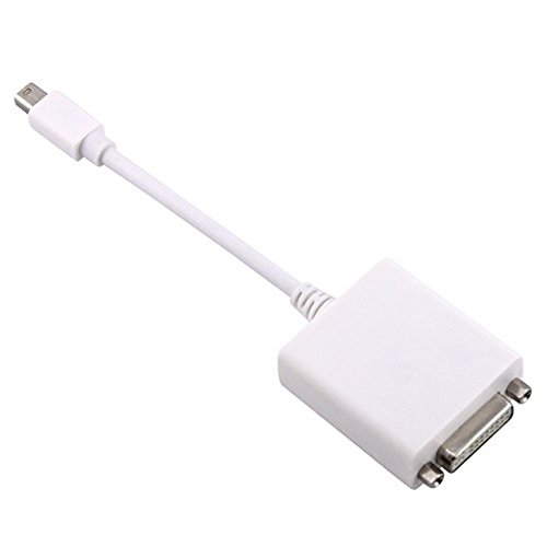 10-Pack Mini DisplayPort to DVI Female Adapter Cables for MacBook Pro/Air, iMac & Mac Mini - Compatible with Apple Devices - Perfect for Office, Home Theater & Multi-Monitor Setups