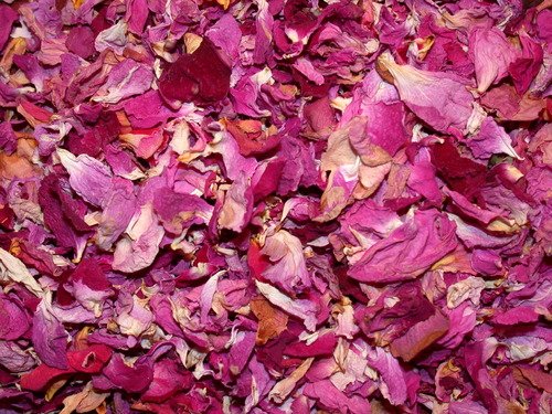 Etheric Rose Petal Facial Oil for Skin Care & Rejuvenation - Organic Anti-Aging Moisturizer for Dry & Sensitive Skin | Perfect for Night Routine & Spa Treatments