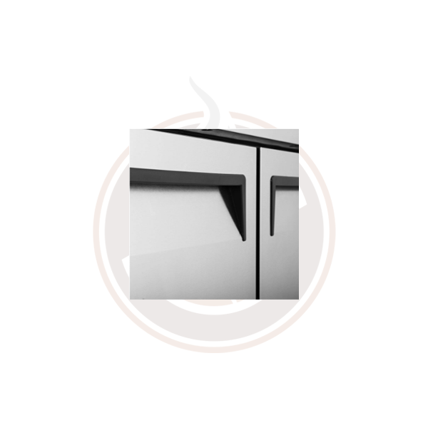 JUR 72S N6 24-Inch Undercounter Refrigerator - Compact Freezerless Fridge for Kitchen, Bar, Office & Commercial Use - Energy Efficient Stainless Steel Design