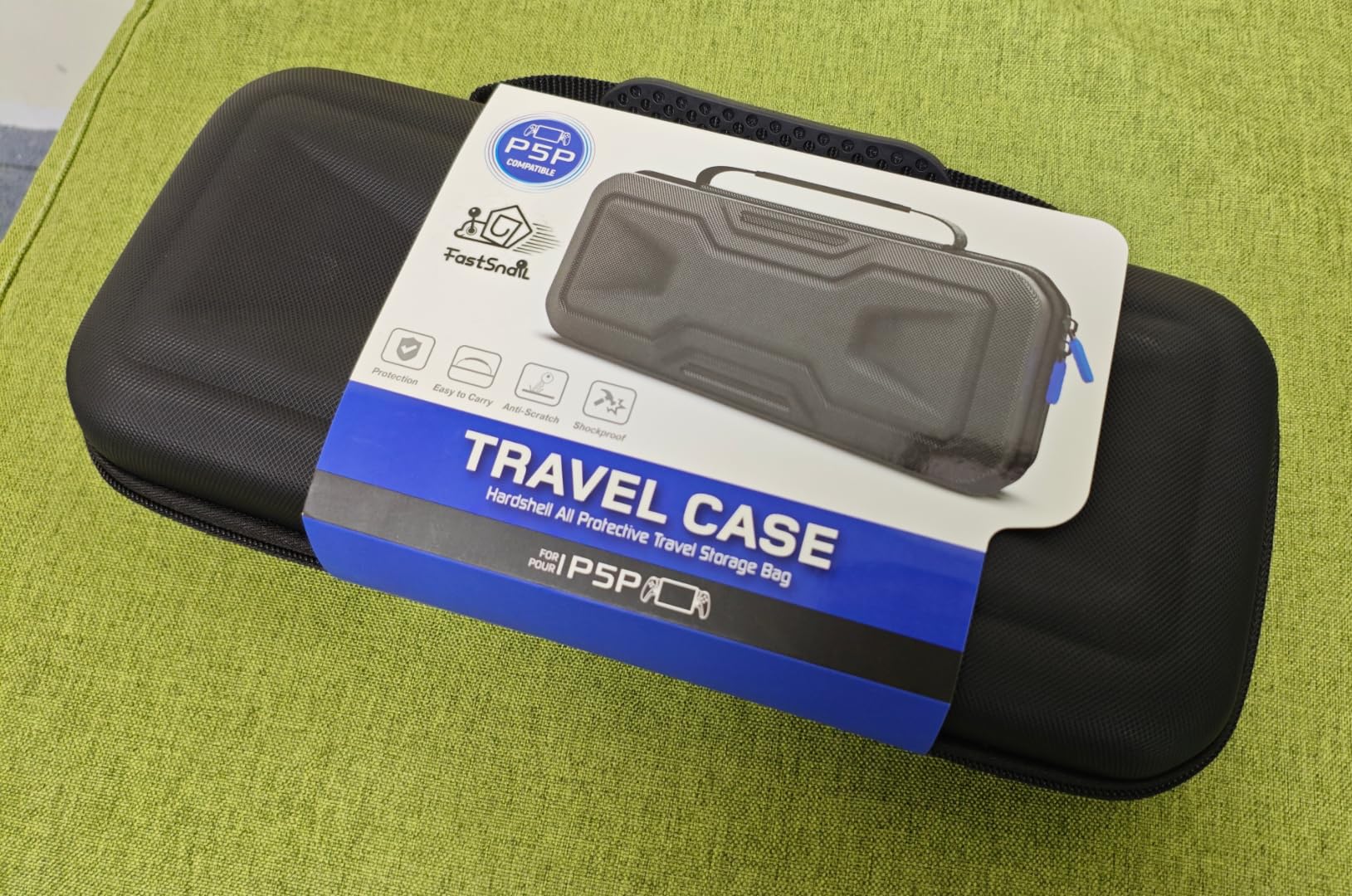 PS Portal Hard Case - Shockproof EVA Shell for PS5 Remote Player | Travel & Storage Protection