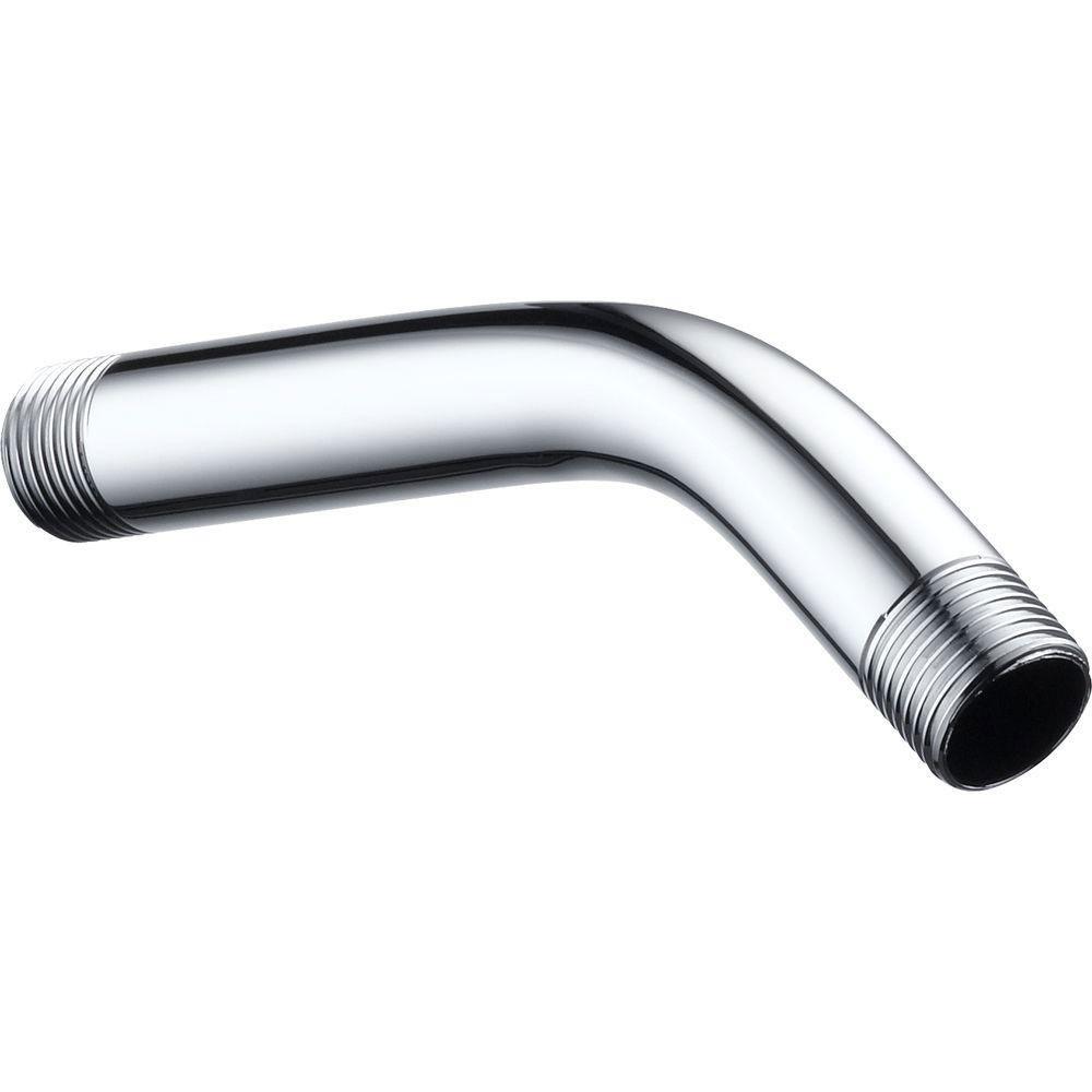 Delta 48532 5-1/2 Inch Chrome Shower Arm - Durable Bathroom Fixture for Modern Showers & Bathroom Upgrades
