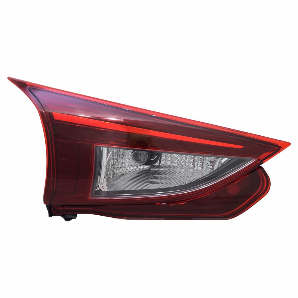 2014-2016 Mazda 3 Tail Light Assembly - Driver Side Inner Hatchback Replacement Part (MA2802122 | BJT6-51-3G0A) - Perfect for Night Driving & Enhanced Vehicle Safety