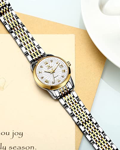 6630:Two tone band&White dial