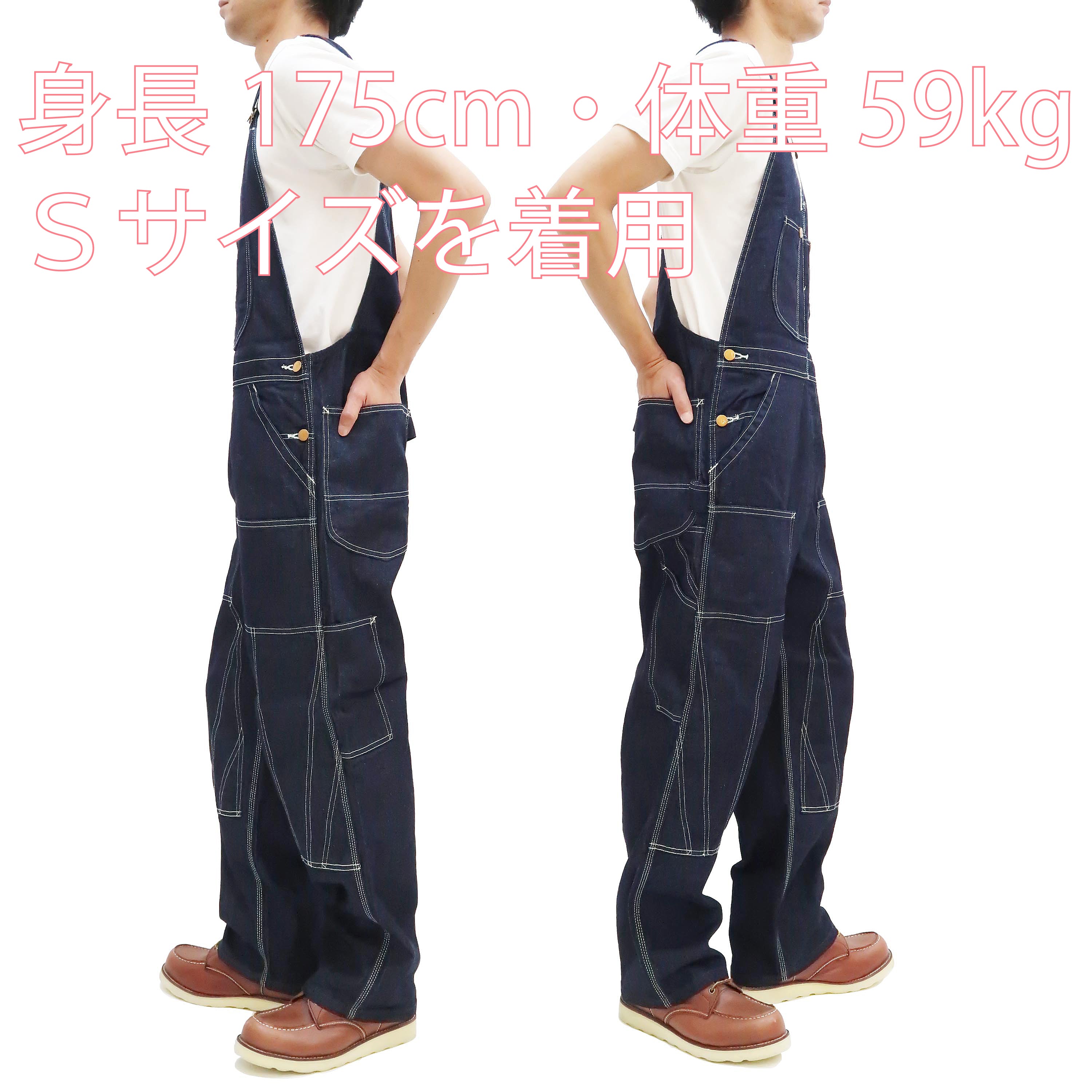 Lee Men's Double Knee Denim Bib Overalls - LM8605 100 - Durable Workwear for Farming, Construction & Casual Wear | High Back Design for Comfort & Mobility