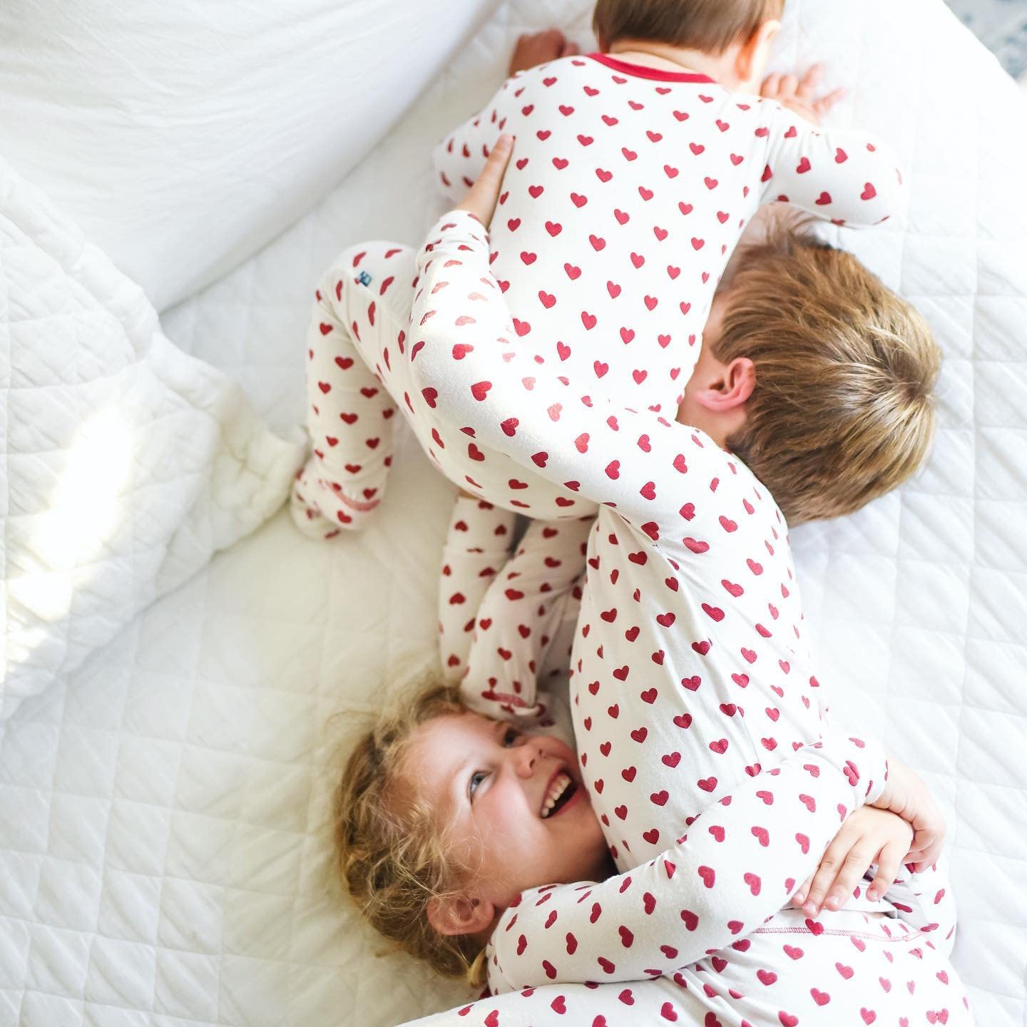 KicKee Full of Hearts Baby Footie Pajamas with Zipper - Soft One-Piece Sleepwear for Boys & Girls - Perfect for Nursery, Bedtime & Playtime