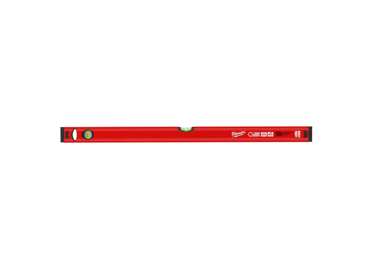 Milwaukee 4932459092 Redstick Slim 80cm Level - Premium Aluminum Construction, Red/Black - Perfect for Construction, Carpentry, and DIY Home Projects