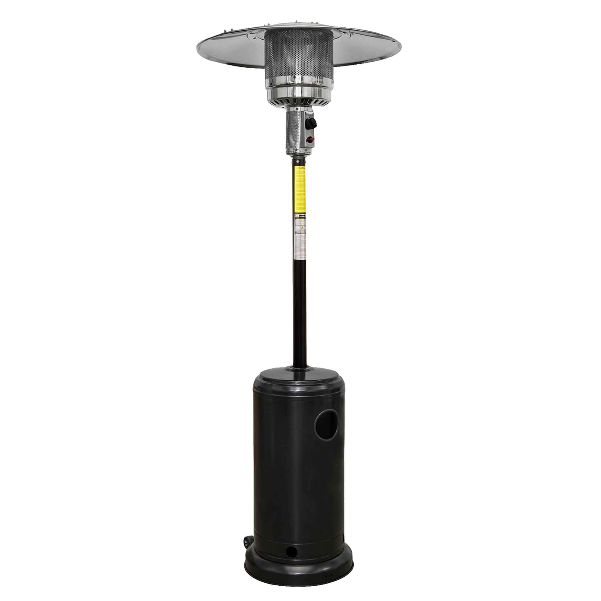 13kW Outdoor Gas Patio Heater for Garden, Deck & Backyard - Black DG1 | Perfect for Cold Evenings, Outdoor Dining & Entertaining Guests