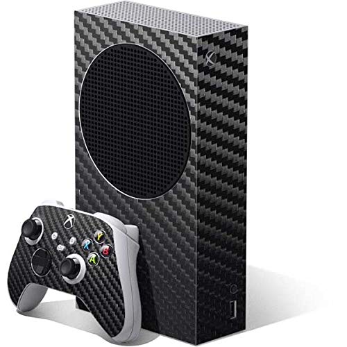 Skinit Carbon Fiber Gaming Skin for Xbox Series S Console & Controller - Durable Protective Decal for Enhanced Grip & Style | Perfect for Gaming Setups & Personalized Decor