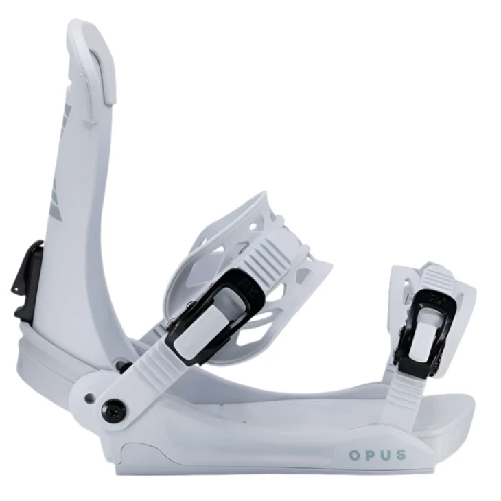 2025 Women's Opus Snowboard Bindings - Adjustable & Comfortable for All-Mountain Riding - Perfect for Freestyle & Powder Snowboarding