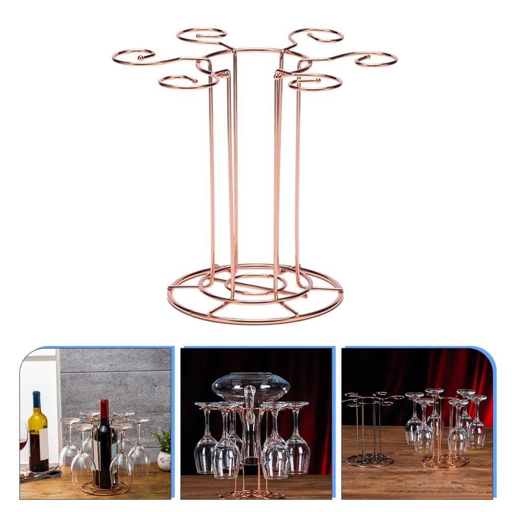 Premium Wine Glass Holder & Stemware Rack - Elegant Barware Organizer for Red Wine, Champagne & Cocktail Glasses - Perfect for Home Bars, Restaurants & Kitchen Storage