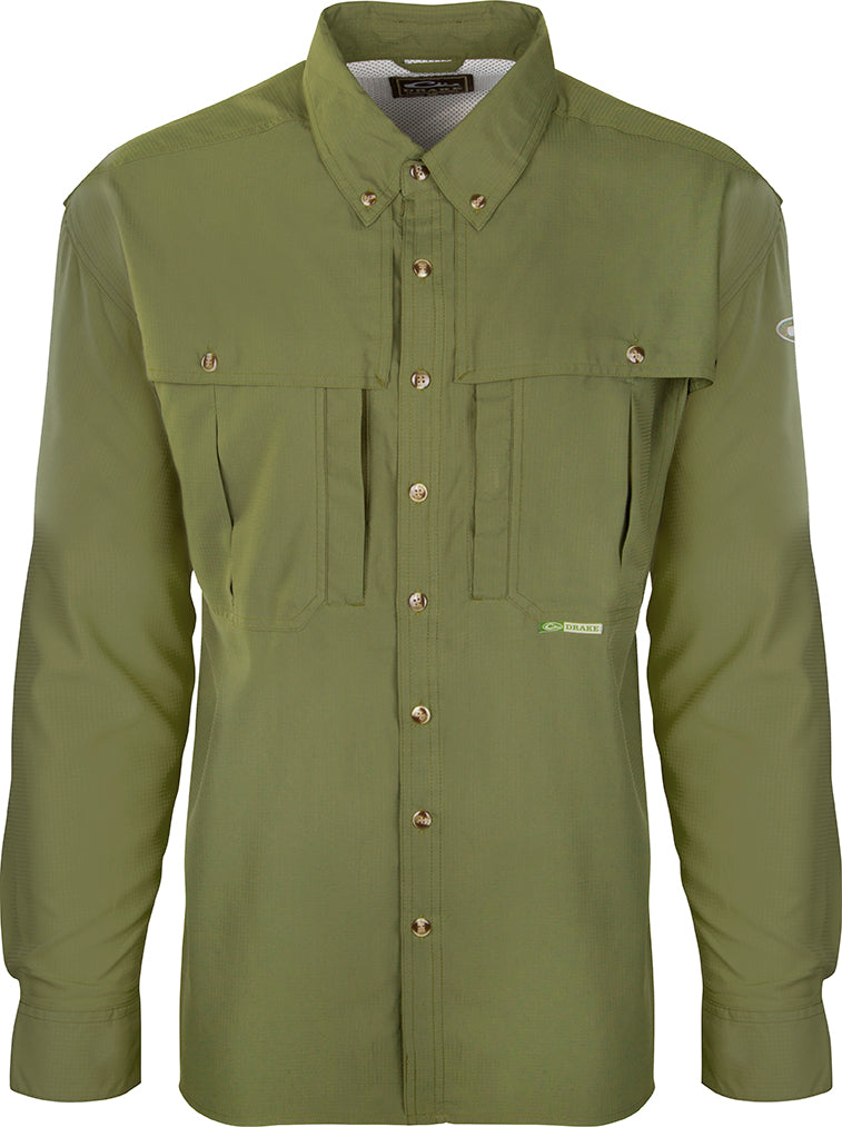 Youth Flyweight™ Wingshooter's Long Sleeve Shirt - Lightweight Hunting Shirt for Men - Breathable & Durable Performance Wear for Outdoor Adventures & Shooting Sports