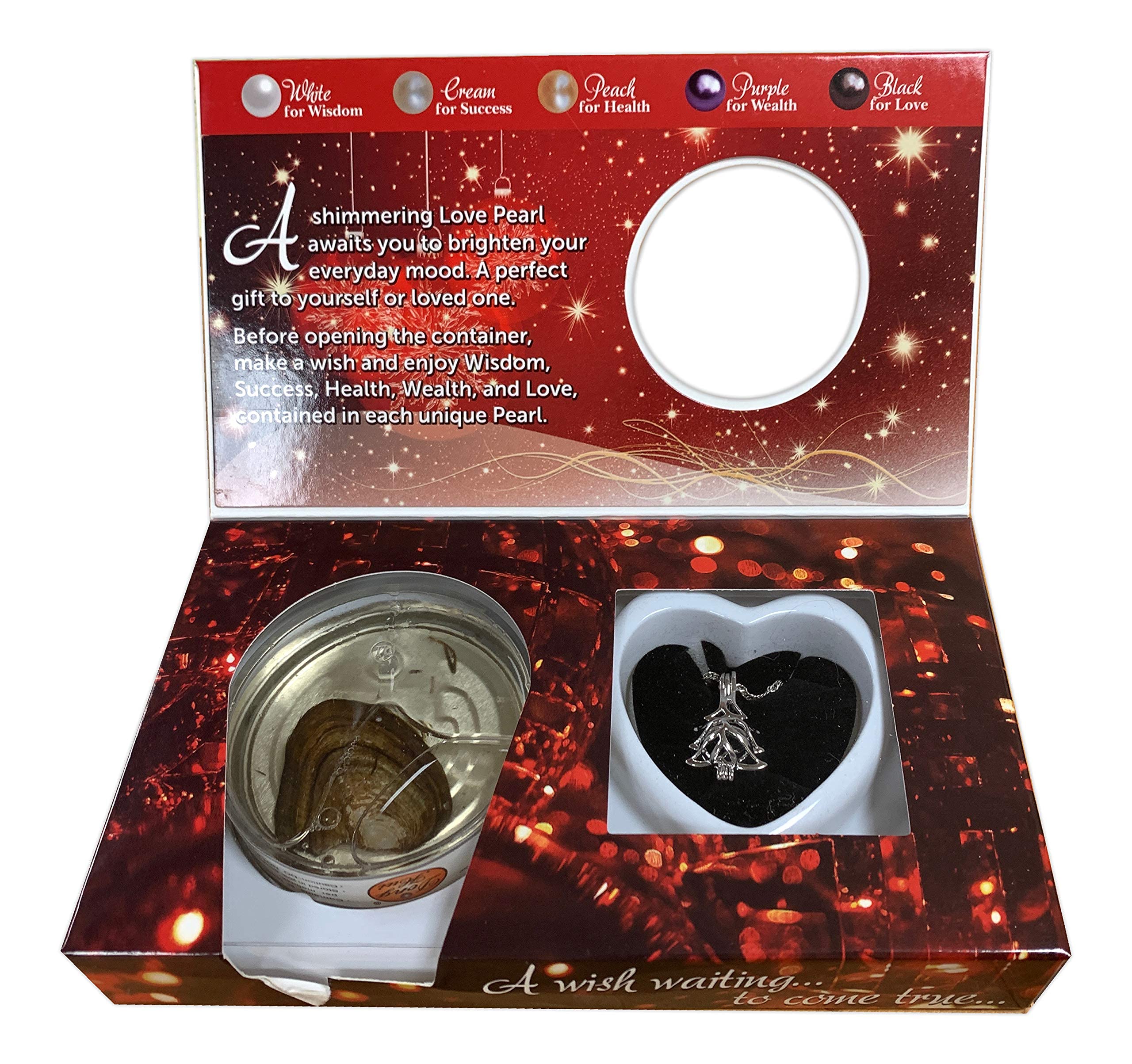 Love Pearl Creations Christmas Jewelry Kit with Pendant Necklace - Christmas Tree Design for Holiday Gifts & Party Favors | Perfect for Christmas Decorations, Gift Giving & Festive Celebrations