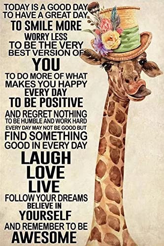 1000-Piece Jigsaw Puzzle - Giraffe Animal Wooden Puzzle for Adults & Kids, Educational Brain Teaser Game, Nature-Themed Floor Puzzle for Home Decor, School Supplies & Gift Ideas - Challenging Unzip Toy for Family Game Night & Classroom Activities