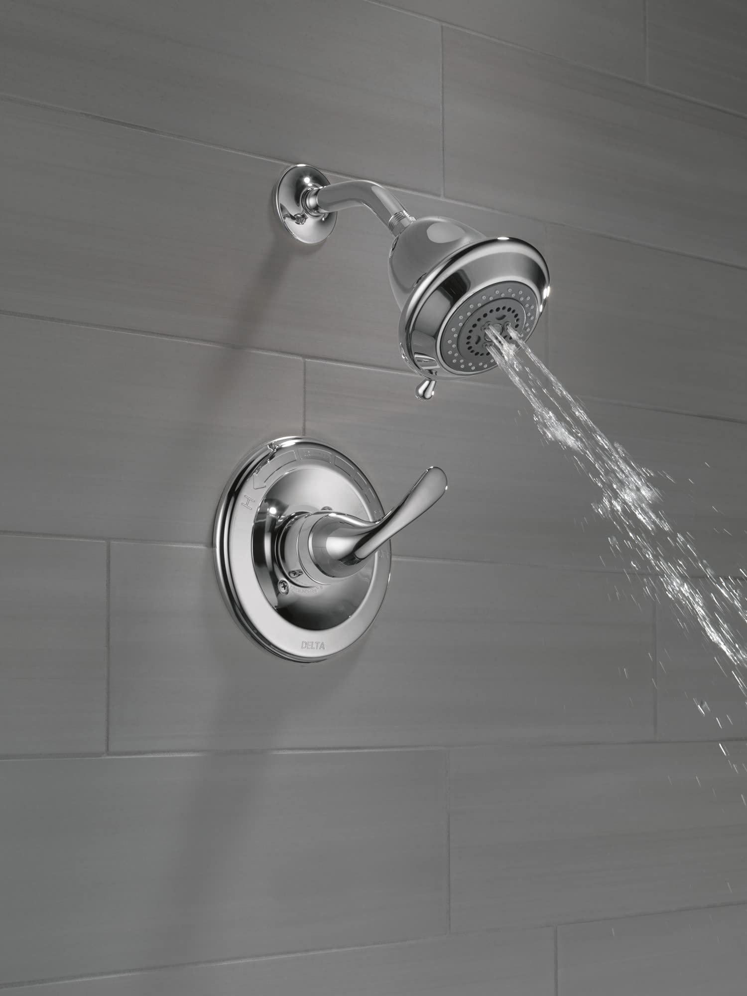 Delta T13220-SHC Classic 13 Series 3-Spray Shower Faucet Set with Shower Head & Handle - Chrome Finish for Bathroom & Shower Trim Kit - Perfect for Modern Home Renovation & Spa-Like Experience