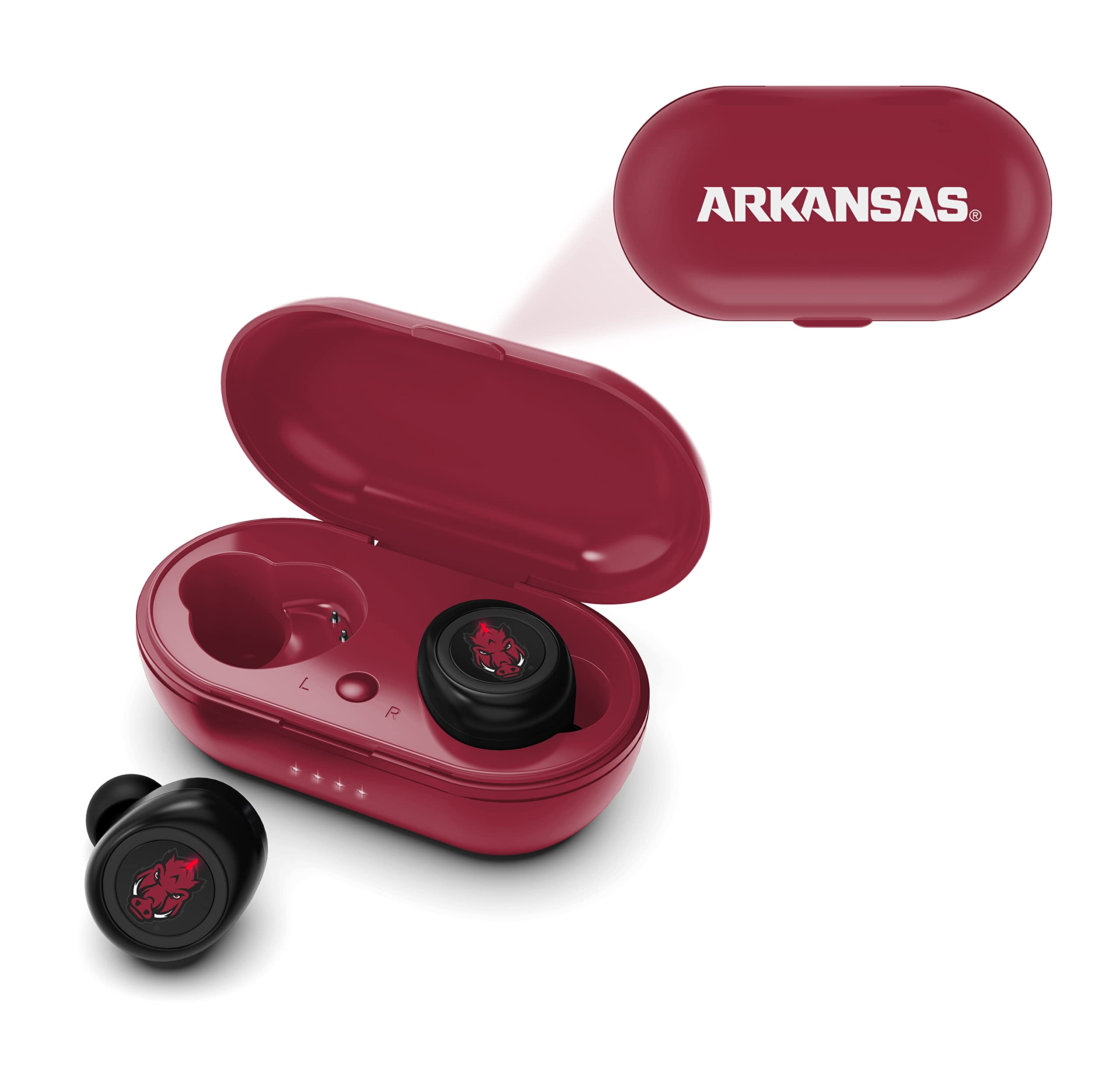 SOAR NCAA Unisex True Wireless Earbuds V.2 - Bluetooth 5.0 Sports Earbuds with 24H Playtime, IPX5 Waterproof for Running, Gym & Outdoor Activities