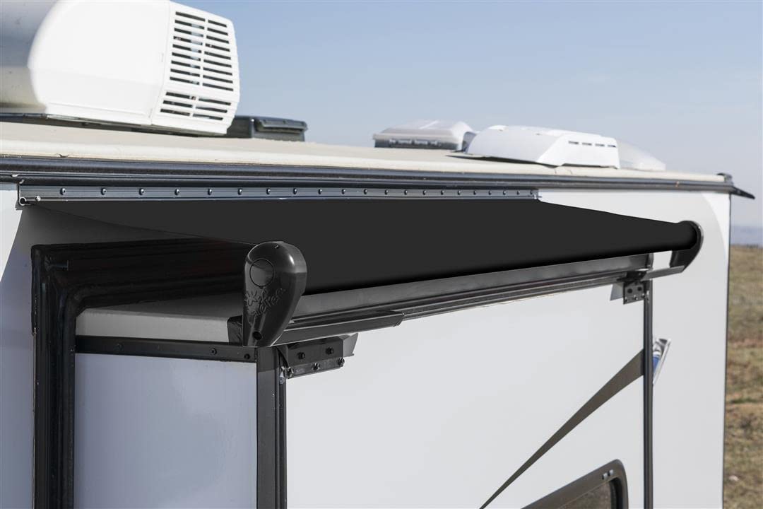 CAREFREE/CO. HI0966262TR 96-Inch Alpine Slide Out RV Awning Cover - Black - Durable Protection for RV Slide Outs in All Weather Conditions